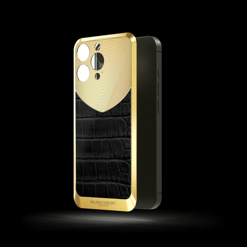 iPhone Case / RST16 - Magnetic Shield Alligator Edition - Black